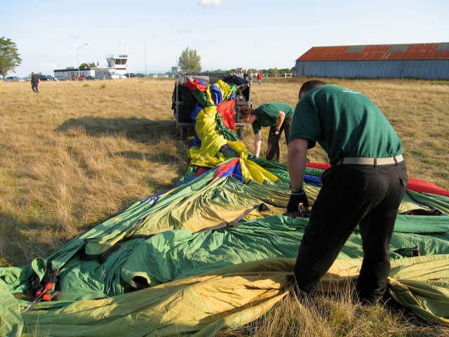  Preparando el globo 