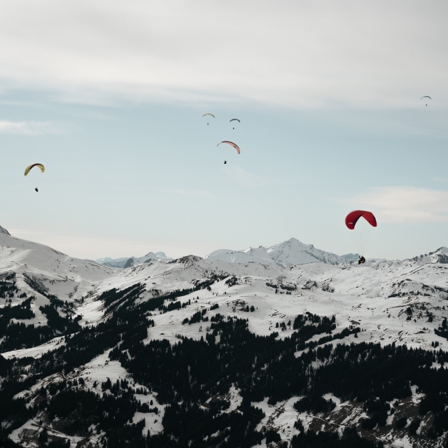  Above the valley