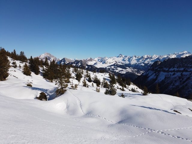 Breathtaking landscapes in the Apes Savoyards 