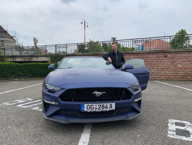  A participant eager to get behind the wheel 