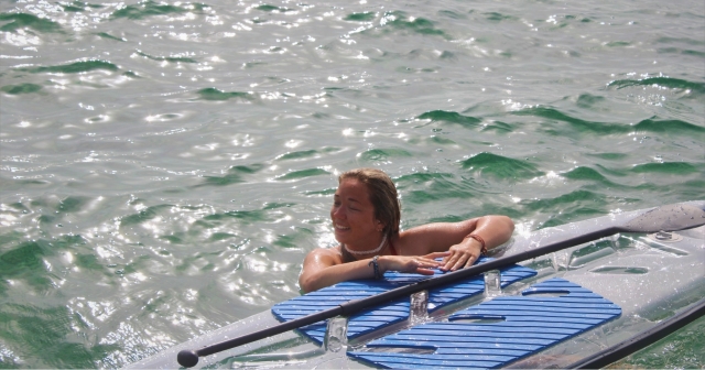 Session paddle en cours