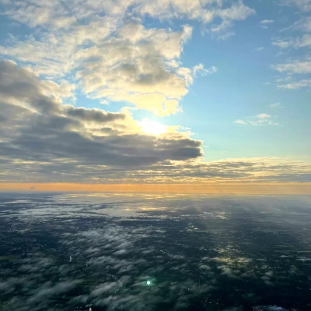  An ascent into the clouds! 