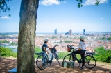 Paseo en bicicleta eléctrica -Les 2 Collines Lyon- 2h