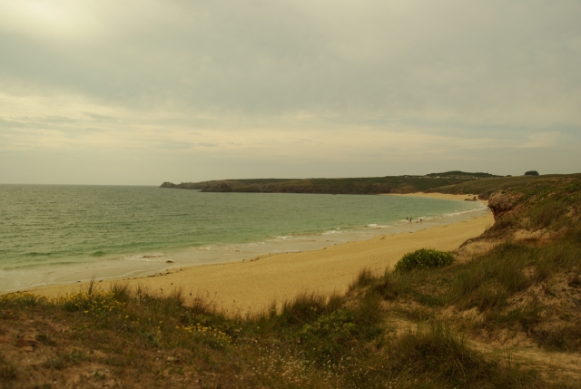  Vista del océano desde la isla de Houat 