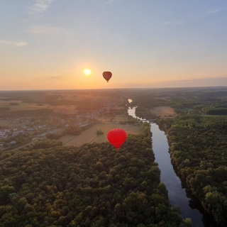 Flight Montgolfière - de segunda a sexta - Touraine -1h