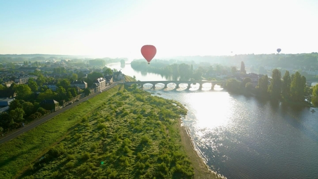 Volo in mongolfiera Saumur 1 ora dal lunedì al venerdì