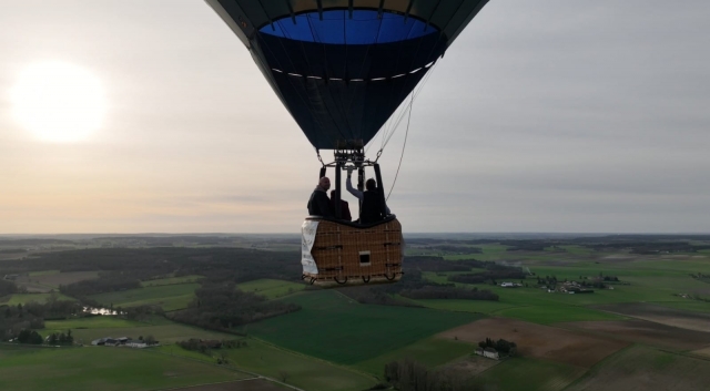 Admirez des paysages sans pareils depuis la nacelle