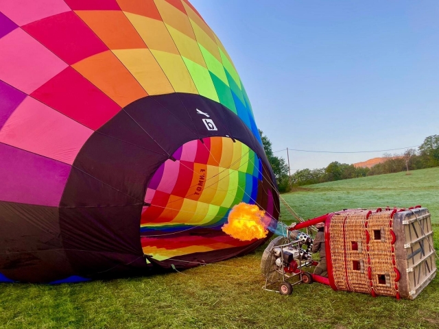 El globo de mil colores 