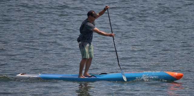 Experience an extraordinary moment during this paddle session! 