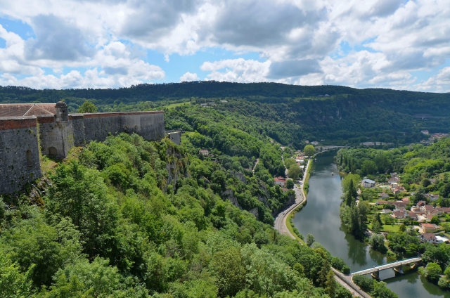  Veduta delle fortificazioni di Besançon 