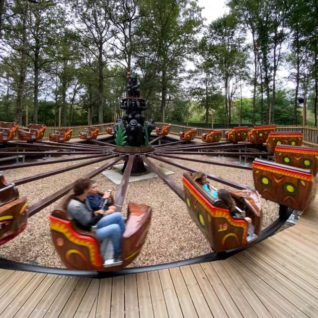  Monta en carrusel con tu niños