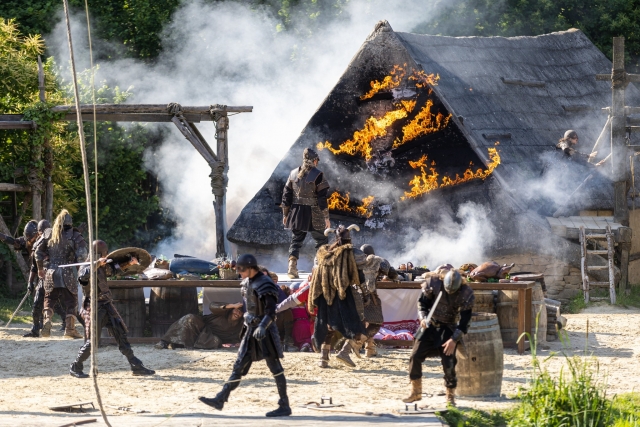  A Viking reconstruction 