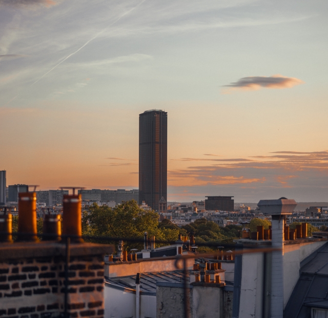  Tramonto su Parigi 