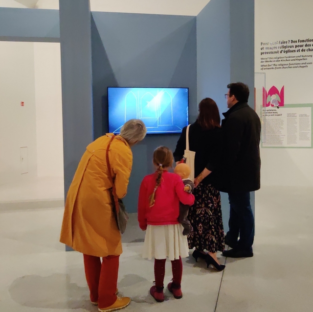 Entdecken Sie als Familie die Ausstellungsräume 