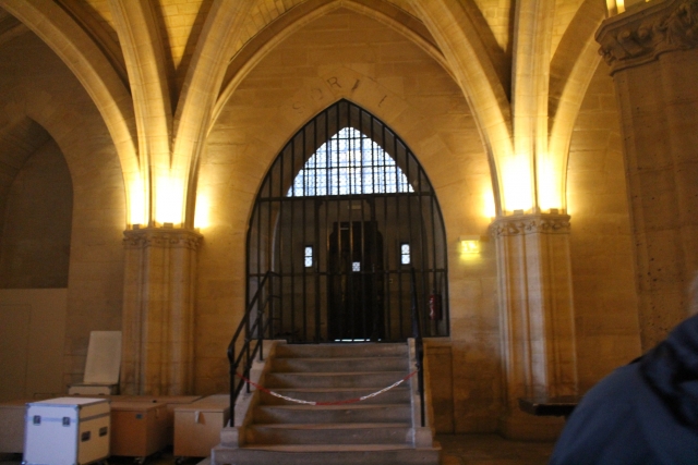 Les couloirs de la conciergerie