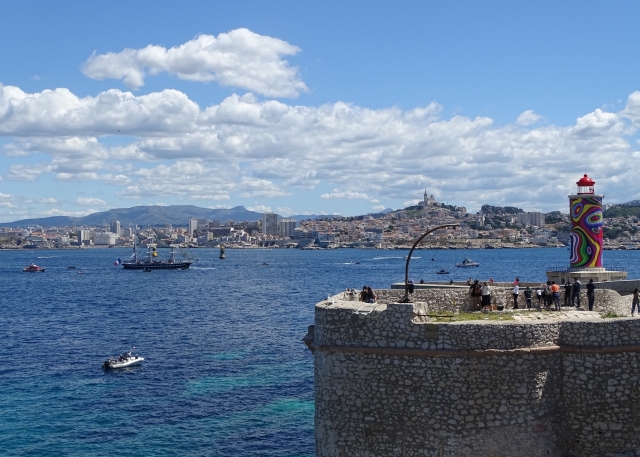  As águas de Azurs do Mediterrâneo 