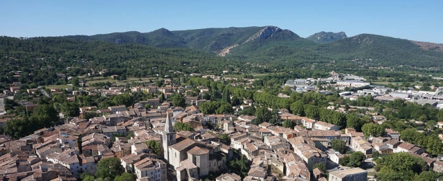  Brignoles seen from the Sky 