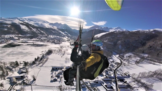  Genießen Sie einen Paragliding-Flug in Saint-Lary-Soulan 