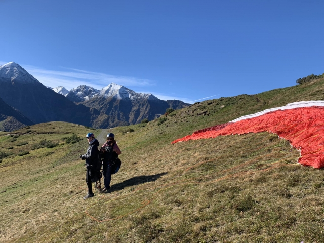Sanfte Landung in Saint-Lary-Soulan 