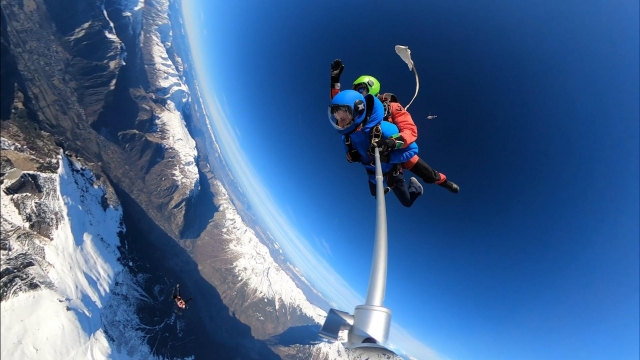  Tandem Parachute Salta all'alpe d'Huez 
