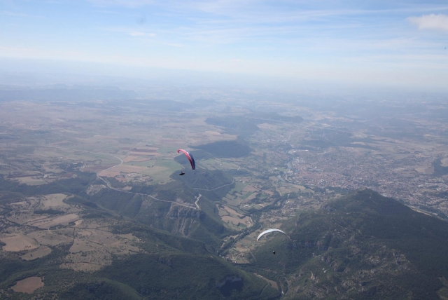 Un bautismo de parapente de dos plazas acompañado de un piloto 