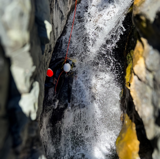  Sports canyoning in the Red Bras 