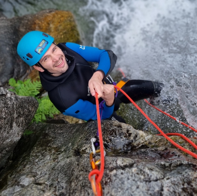  Canyoning no canyon du haut chasssezac -99 