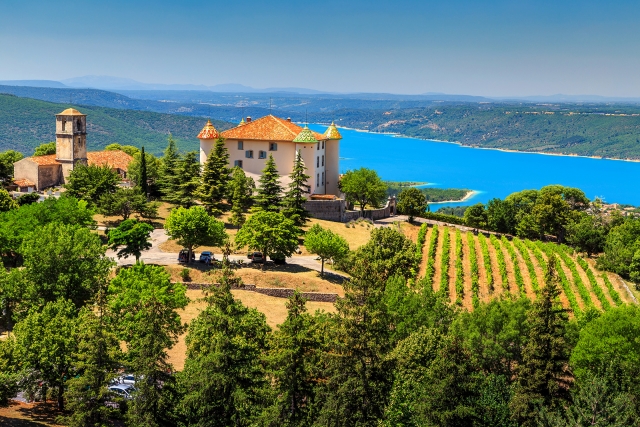 Visita do castelo particular em Aiguines 