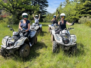 Randonnée quad encadrée -Côte d'Azur- 1/2 journée