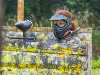 Paintball beginners in Vallon-Pont-d'Arc-200 balls
