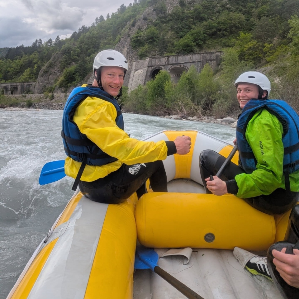  rafting sul var boxato da guida graduata 