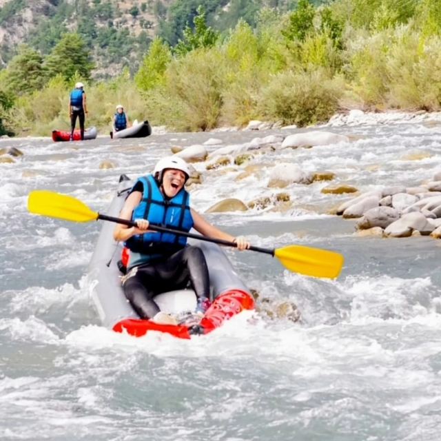  Attività sportiva divertente e divertente nelle Alpi meridionali 