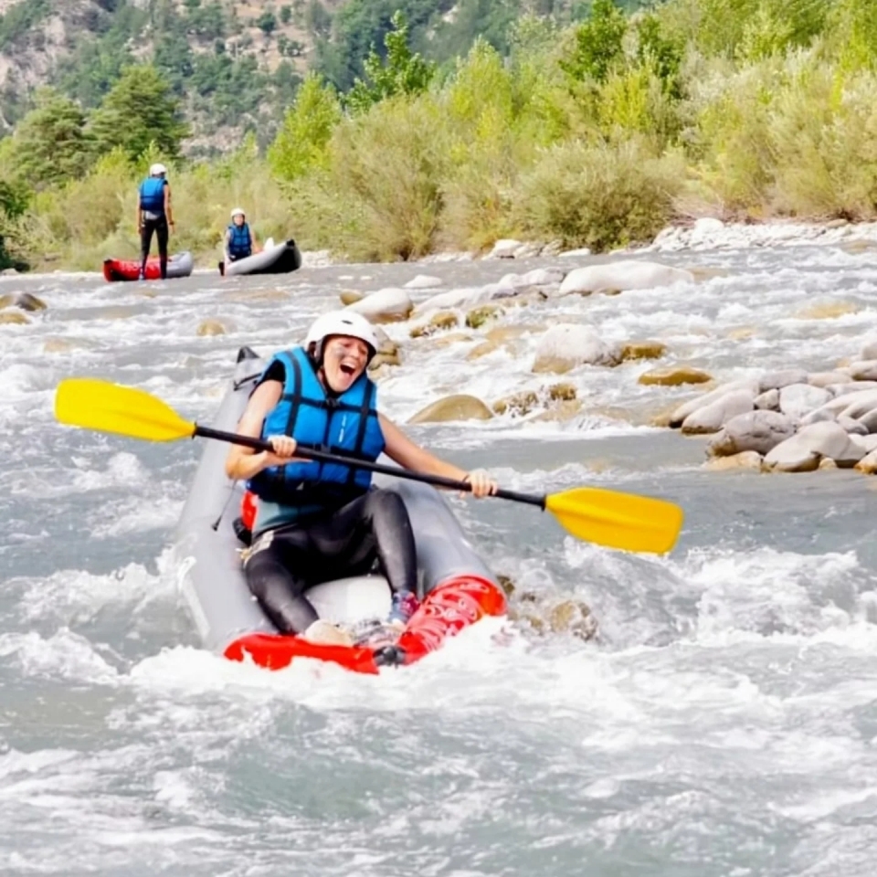 Spaß und Spaß Sportaktivitäten in den südlichen Alpen 