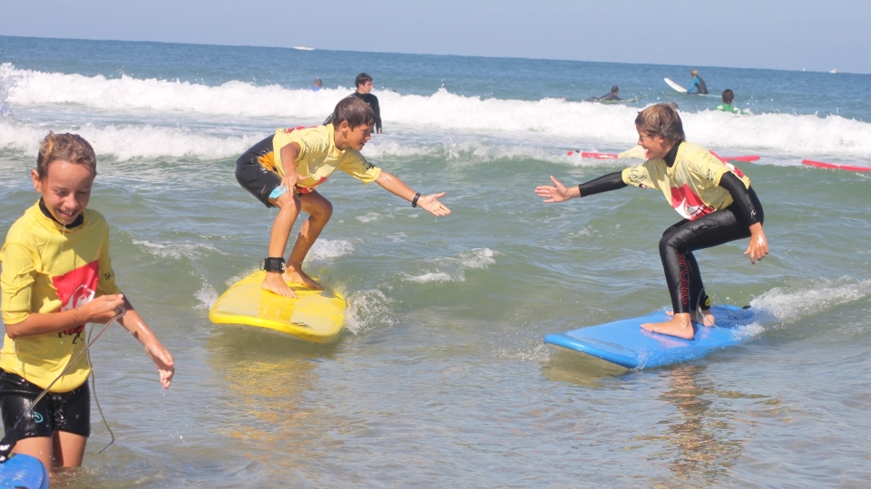  快来 Seignosse 开始冲浪 