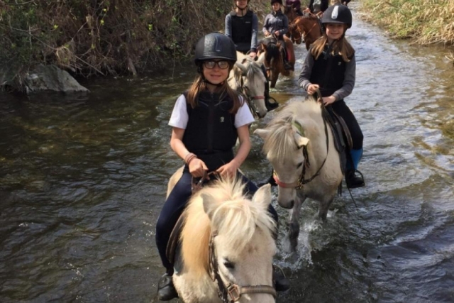  Passeggiata a cavallo per tutti in Corsica