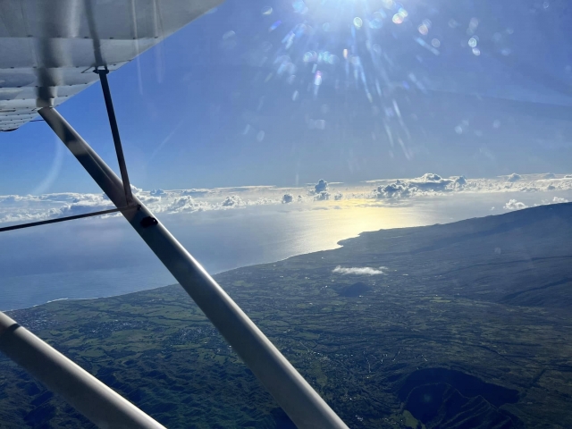 Voo ultraleve - Tour completo pela Ilha da Reunião - 1 hora