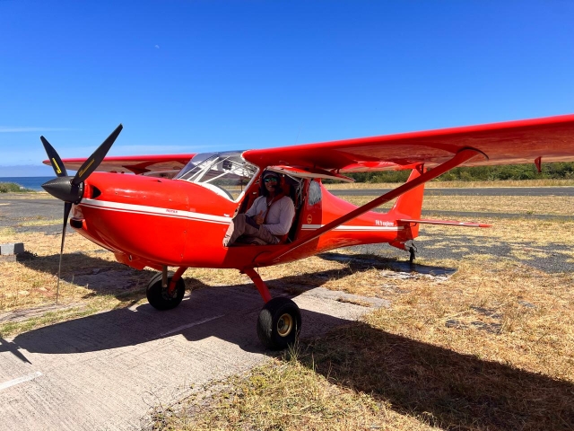 Um dos ULM multieixos 