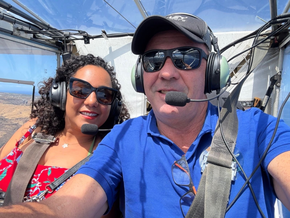  O piloto comentará seu vôo 