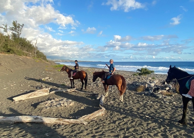 A ride ending at the ocean 