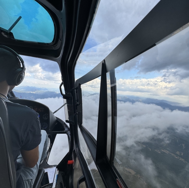  Genießen Sie eine privilegierte Aussicht vom Hubschrauber aus