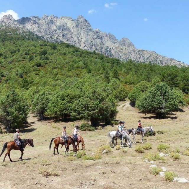  Spazieren Sie durch die korsischen Berge 