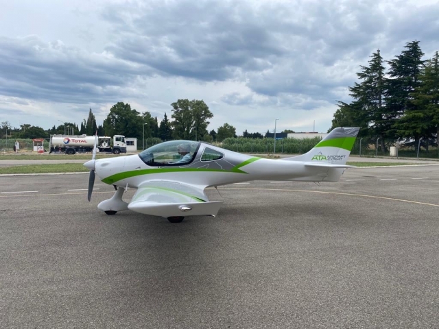  Ultralight planes taking off 