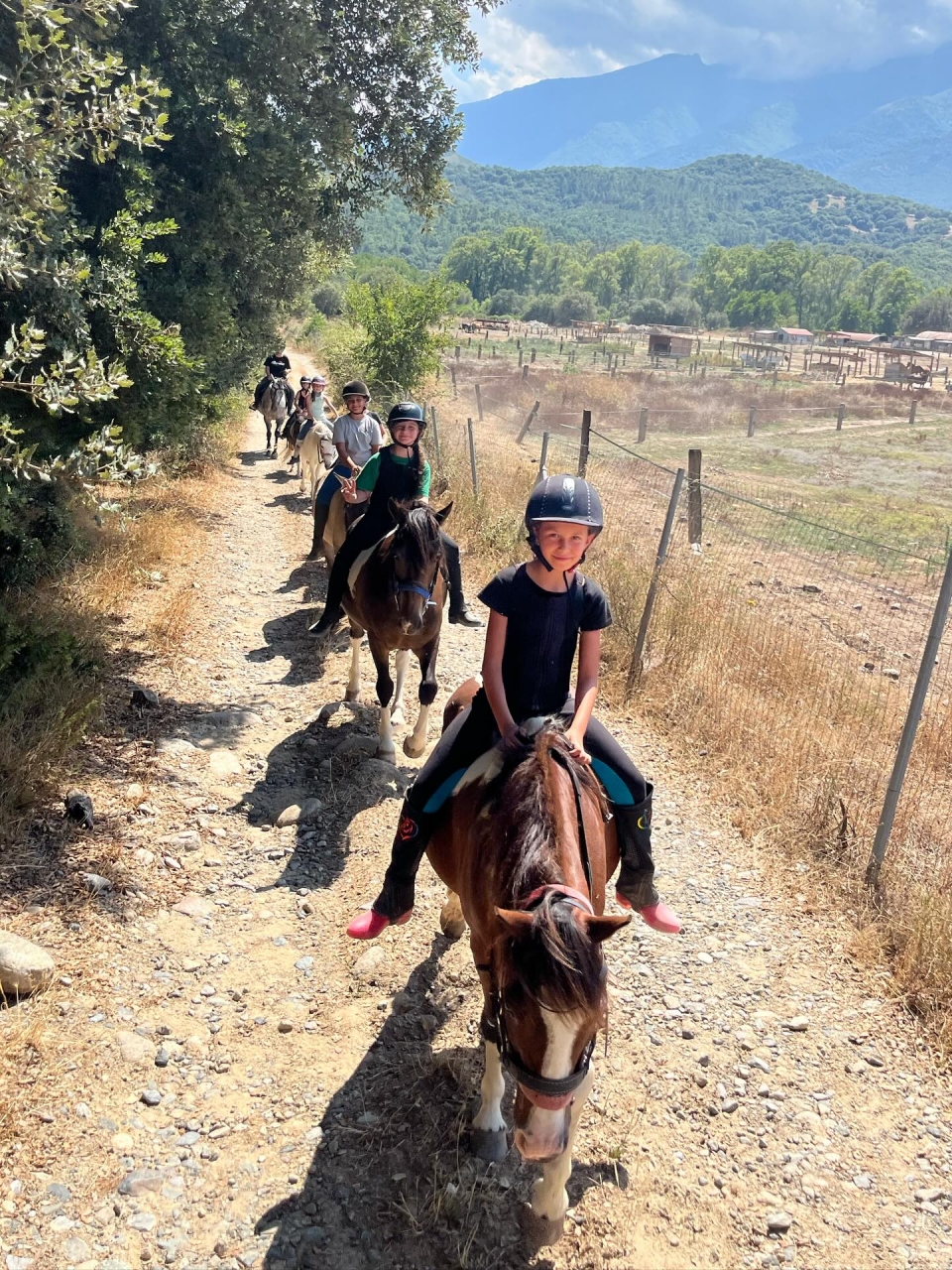 Balade à poney en Corse