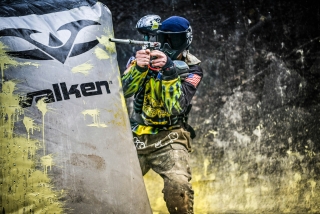 Paintballspiel mit 250 Bällen in Agde