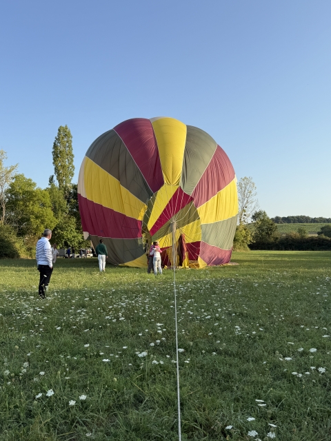  Experiência de voo de balão de ar quente nos arredores de Beaujolais 