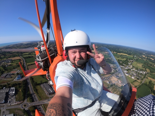 Vuelo en ultraligero sobre el cabo Lihou, 15 min