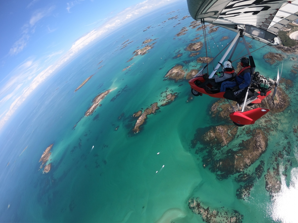  Vuela a bordo de un ULM sobre las playas de Normandía 