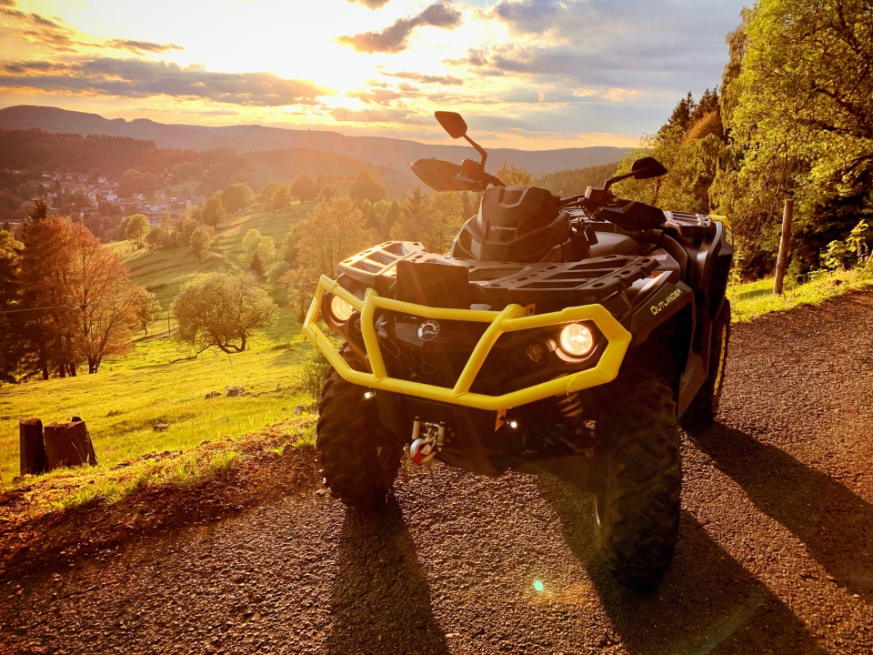 Paseo en quad en Eu 