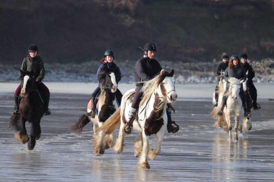  Reiterlebnis am Strand von Vougot 