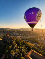 Volo in mongolfiera di 1 ora a Puy-en-Velay, tariffa adulti